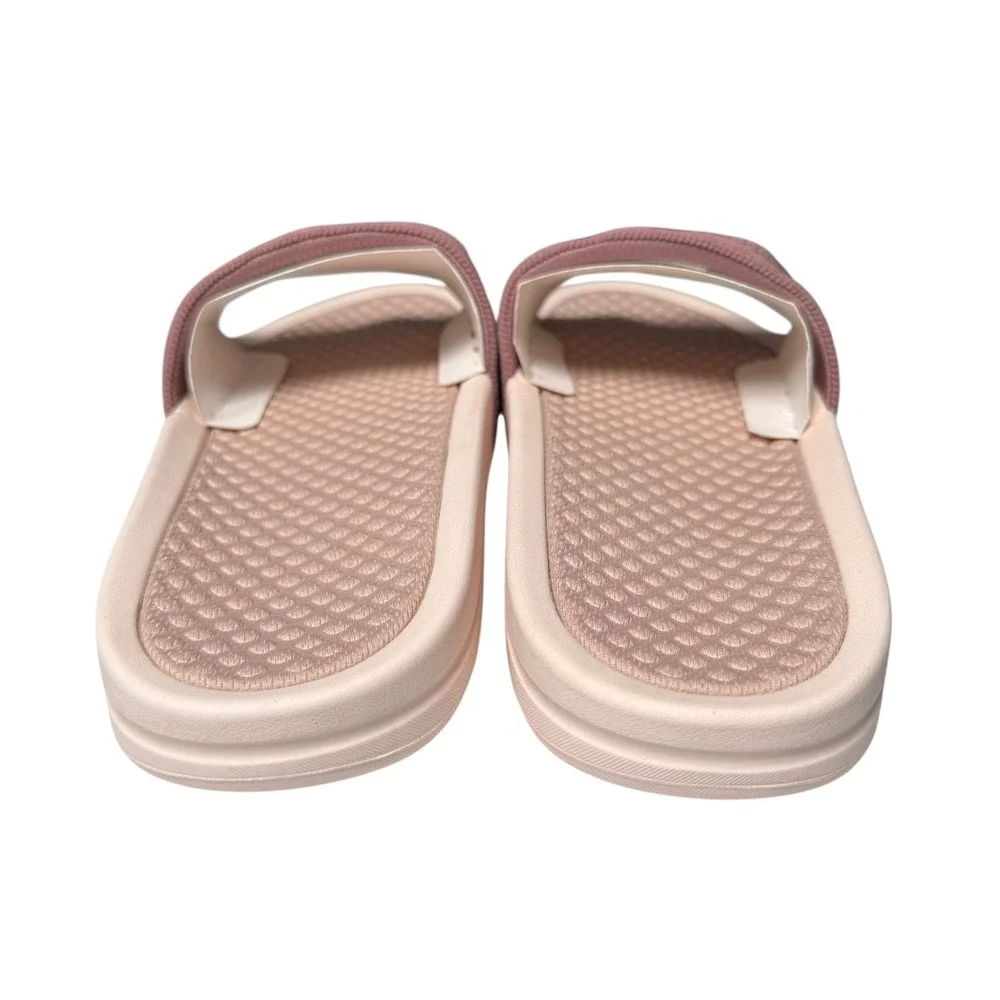 New APL Slides Men's 14 TechLoom Creme Rose Dust Beachwood Athletic Sandals